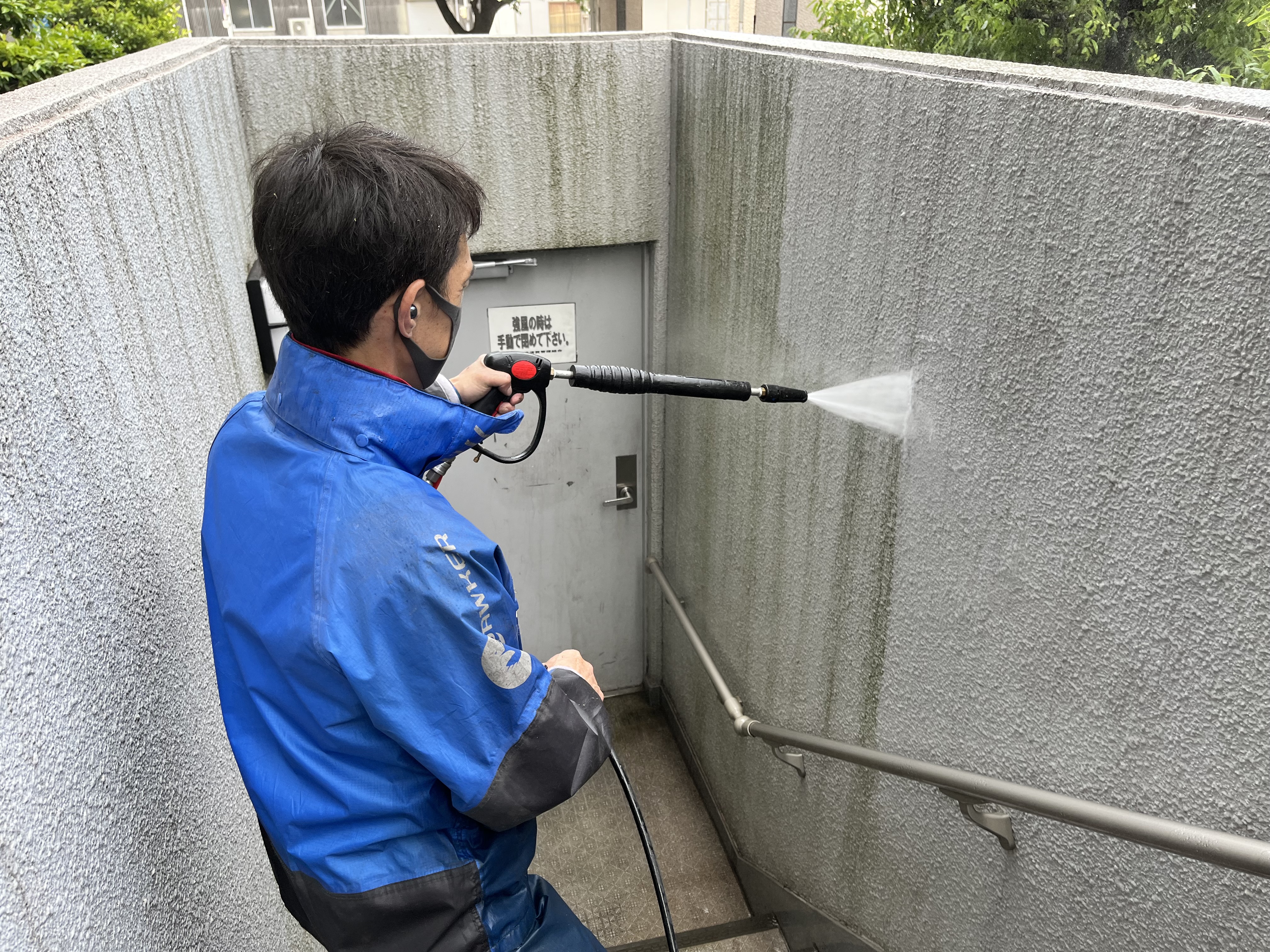 外壁高圧洗浄
